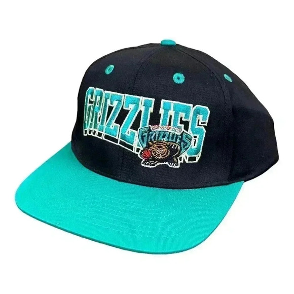 NEW ADIDAS HARDWOOD CLASSICS Vancouver Grizzlies Snapback Baseball Hat - Picture 1 of 8
